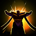 Beacon of Light: Healing Allies also heals Uther