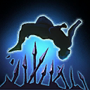 Caltrops: Drop Caltrops while Vaulting Maintain Hatred to empower Vault