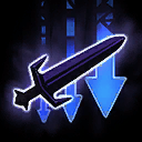 Iceblade Arrows: Gain Attack Speed, reduce enemy damage dealt