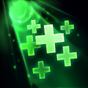 Intensive Care: Healing Beam's healing increases over time