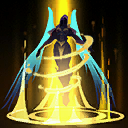 Light Speed: Increases the healing of Resurrect to of the ally's maximum Health, and they also gain increased Movement Speed that decays over seconds.
