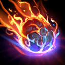 Meteor Bomb: Living Meteor explodes at the end of its path