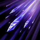 Snowstorm: Increases radius